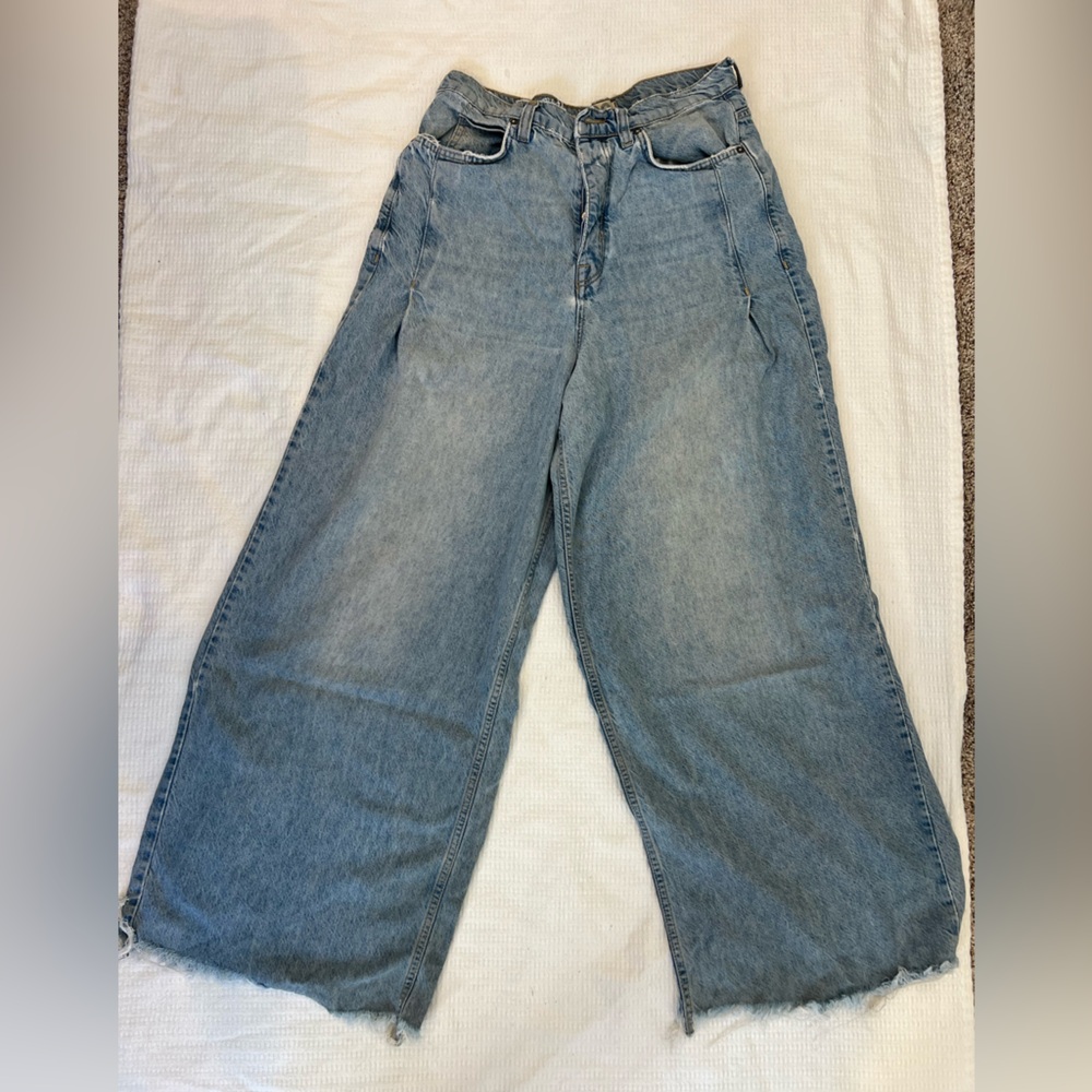We the free wide leg jeans